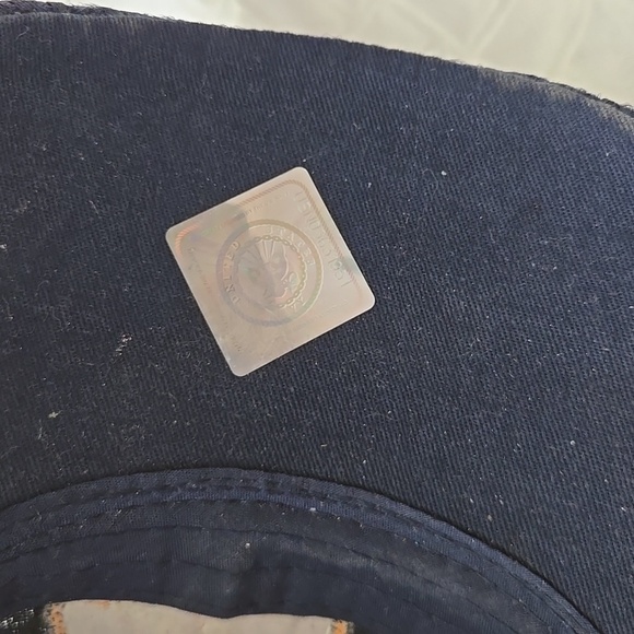 Navy Veteran Baseball Cap with Embroidered Patch - Picture 4 of 6